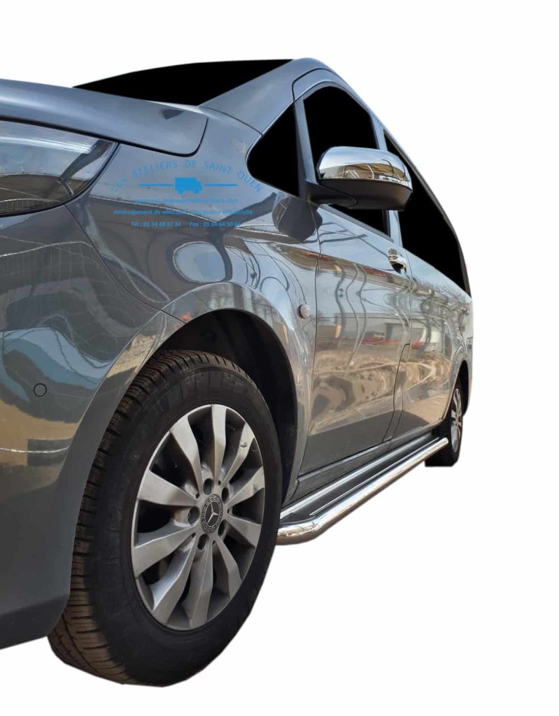 aménagement mercedes vito avec calandre coque rétroviseur