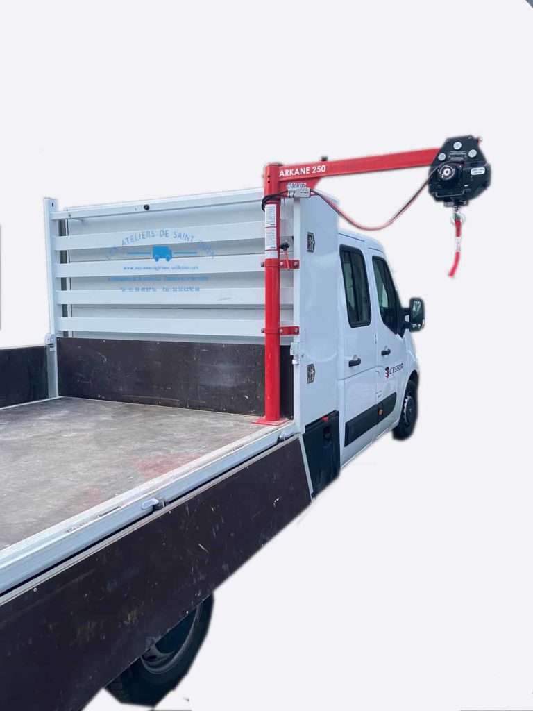 aménagement fourniture et pose plateau avec potence