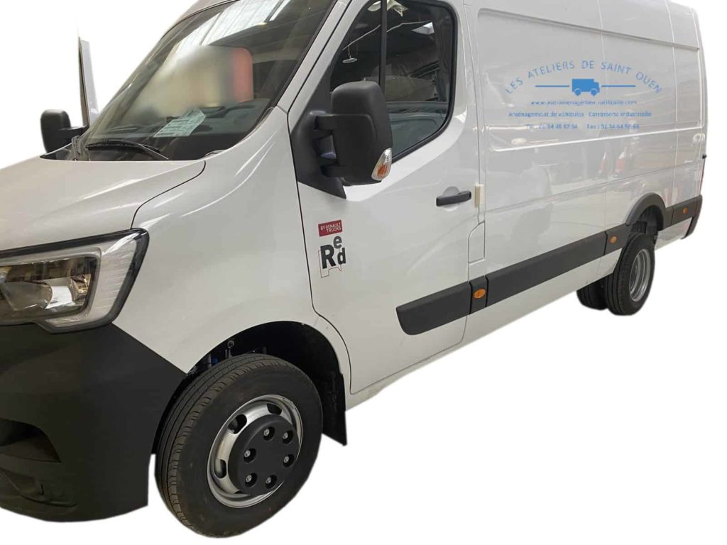 Fourniture et pose de renfort de suspensions avant et arrière pour renault master