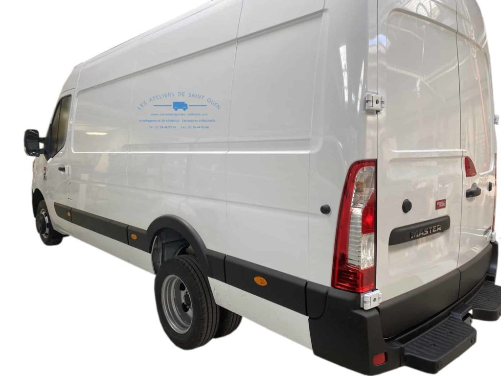Fourniture et pose de renfort de suspensions avant et arrière pour renault master