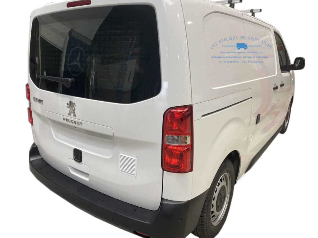 Fourniture et pose de mul-t-lock serrure de sécurité sur hayon et porte latérale avec barre de toit pour peugeot expert