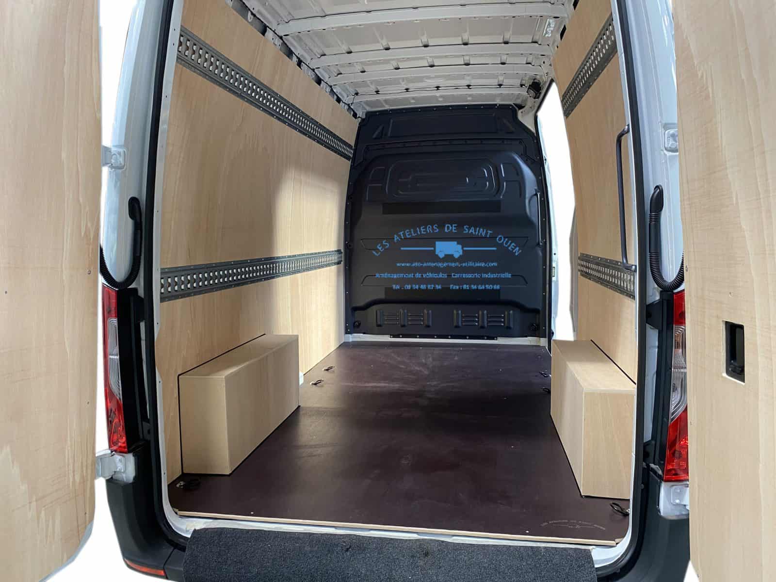 Solution d'arrimage véhicule utilitaire, transport de marchandise