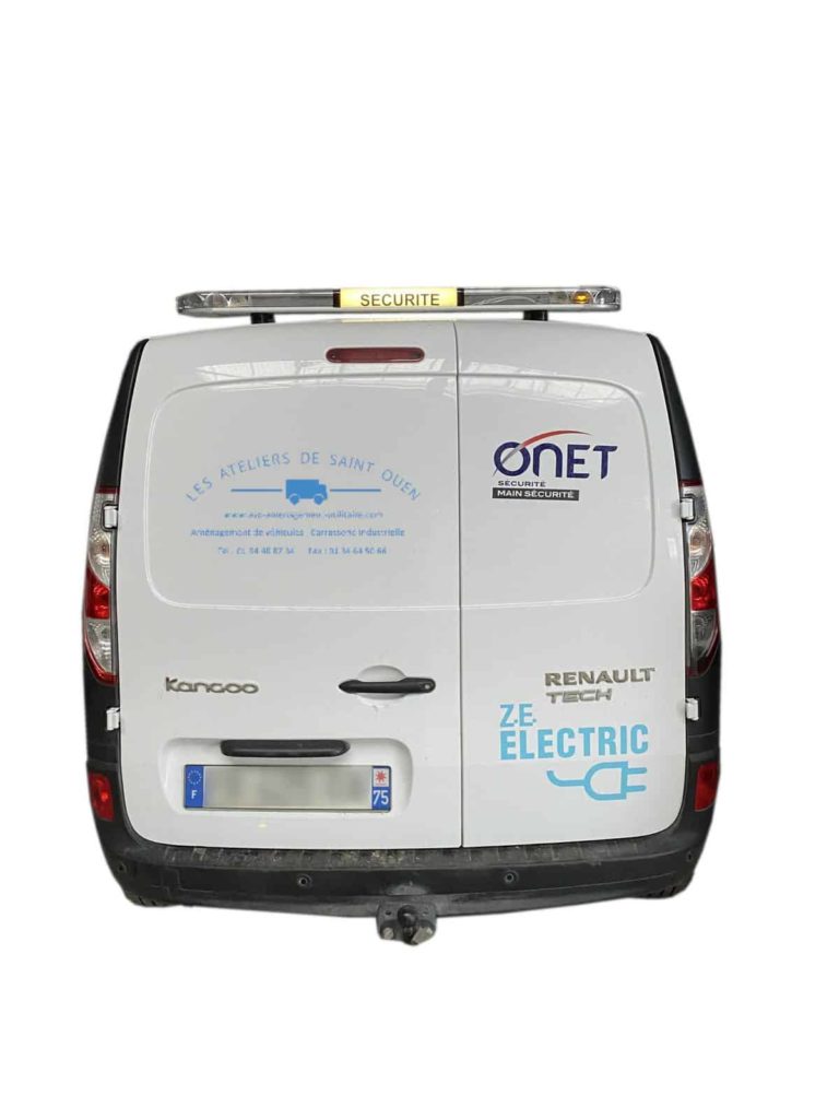 renault kangoo avec rampe a défilement