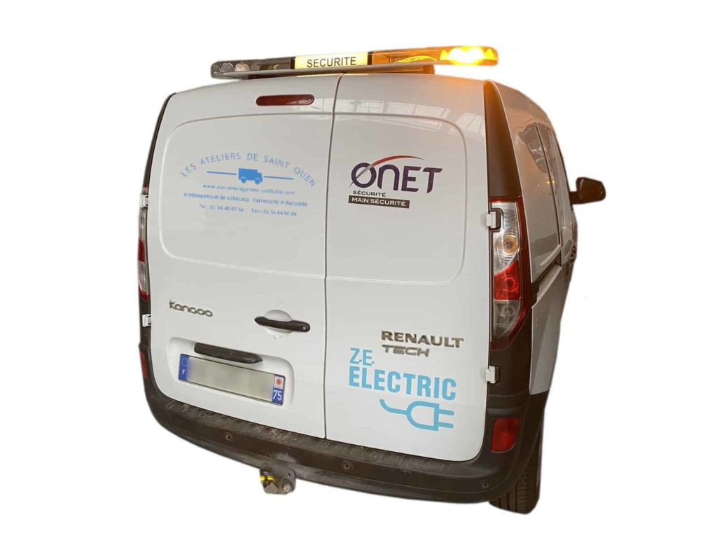 renault kangoo avec rampe a défilement