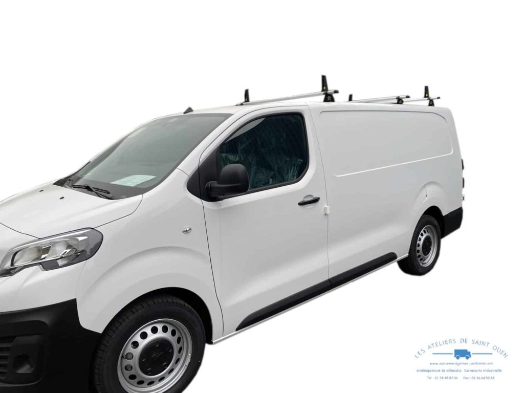 peugeot exert opel vivaro ou citroen jumpy avec barre de toit