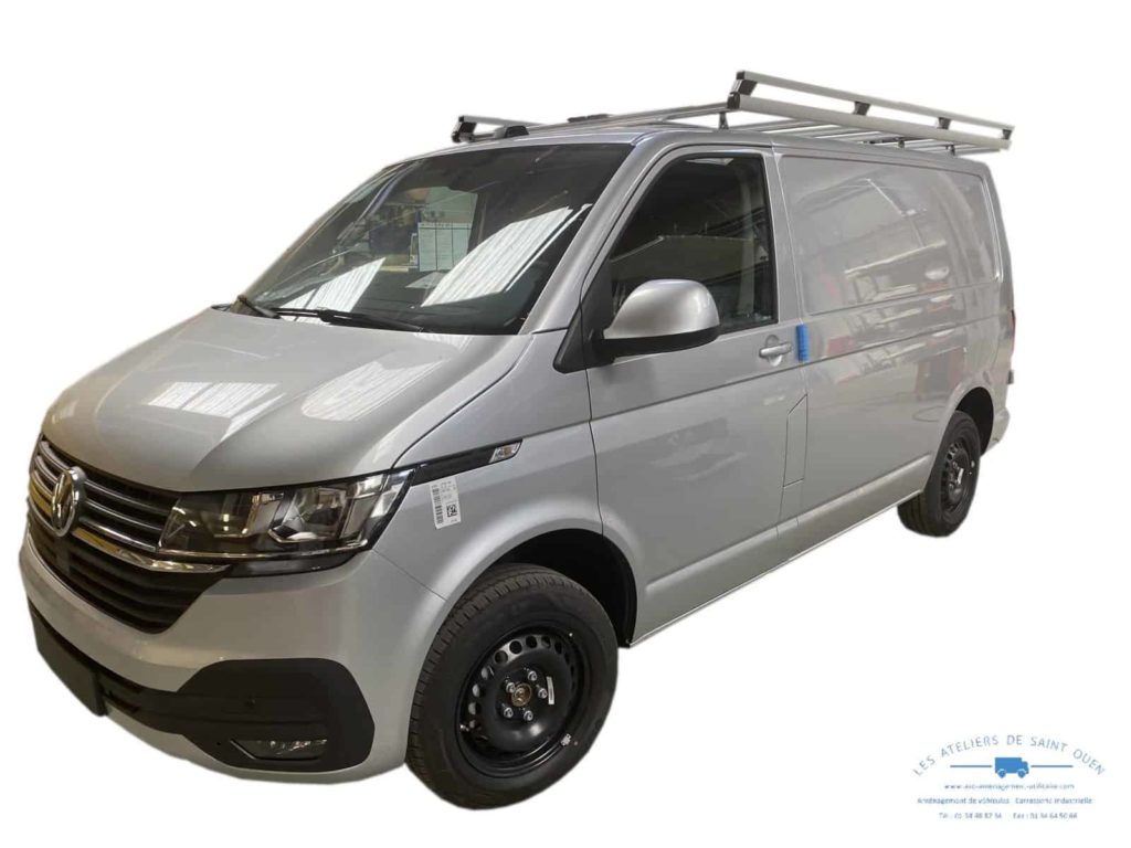 volkswagen transporter t6 avec galerie en aluminium