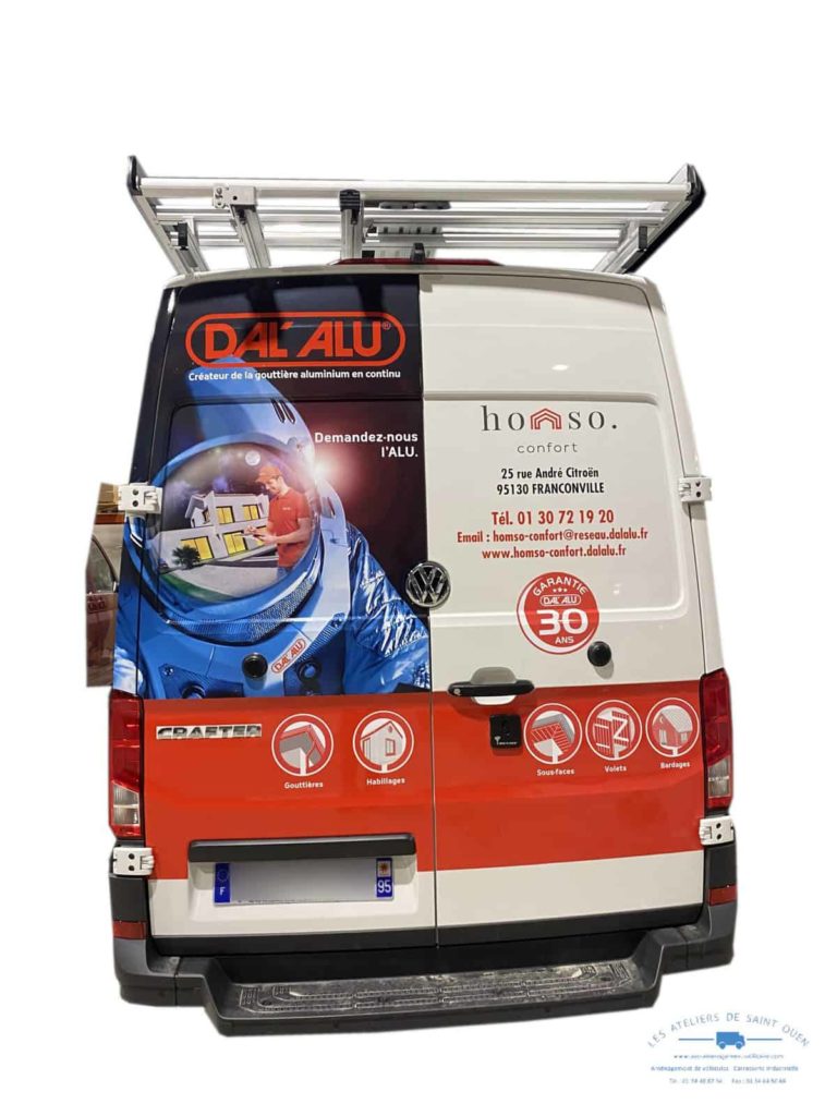 volkswagen crafter avec galerie mul-t-lock