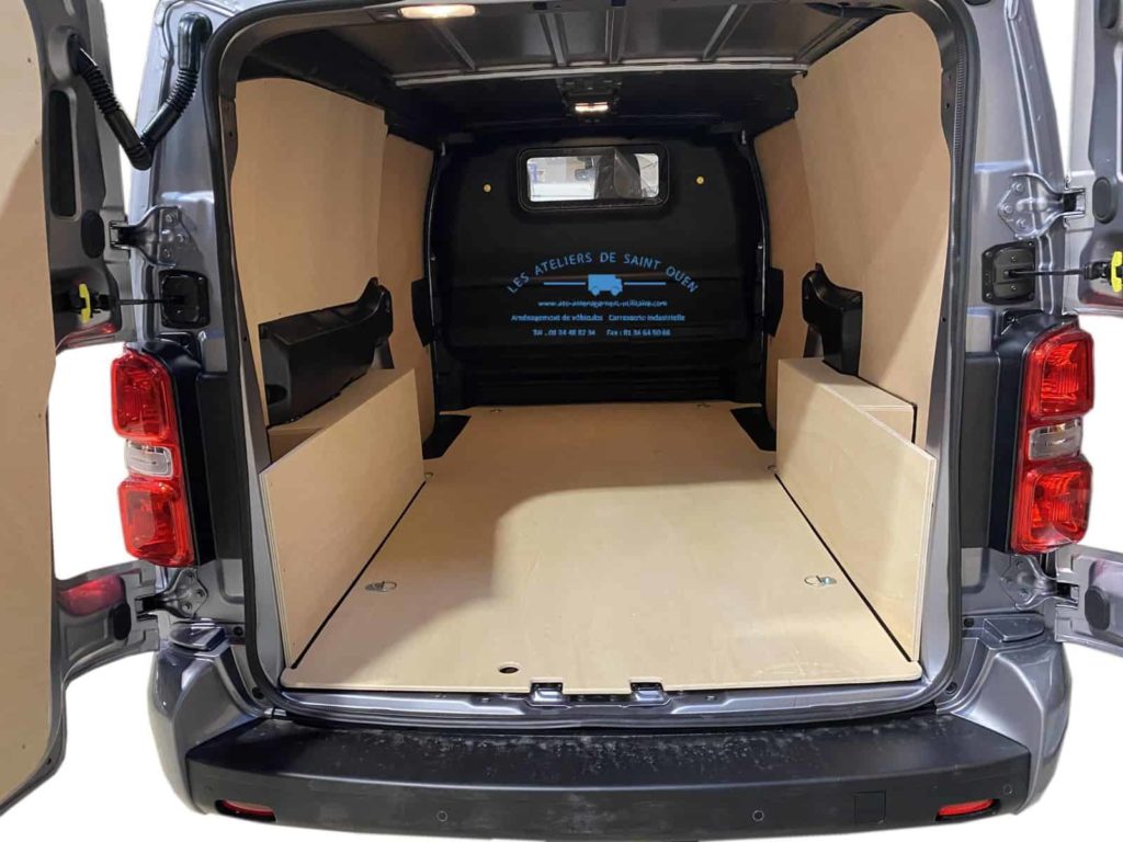 peugeot expert avec habillage en bois