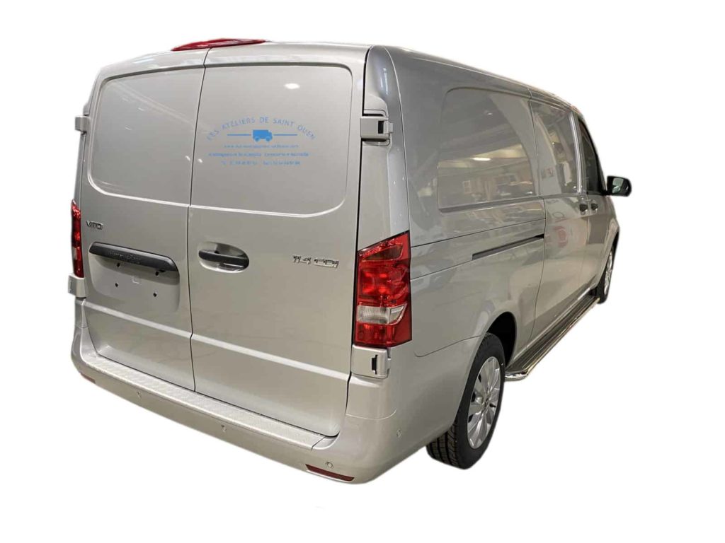 mercedes vito avec tubes inox