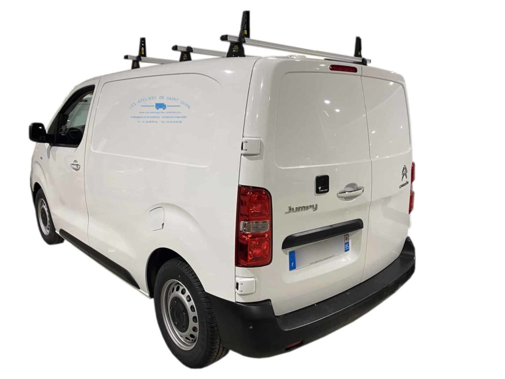 citroen jumpy avec serrure mul t lock et barre de toit