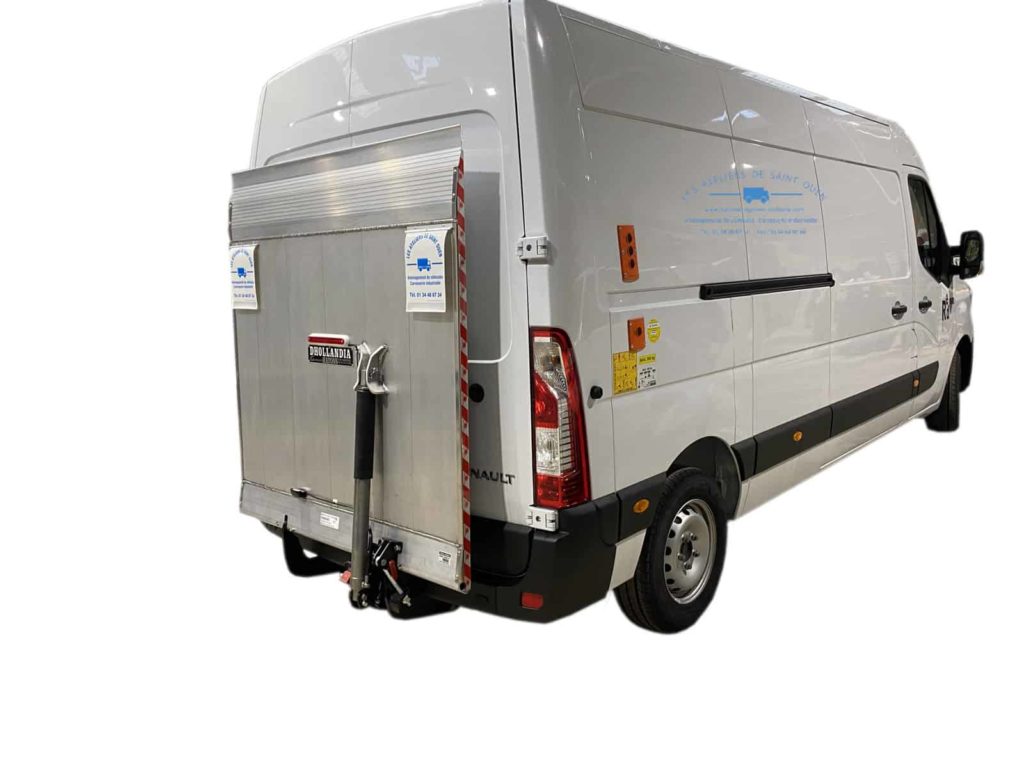 renault master avec hayon élévateur d'hollandia