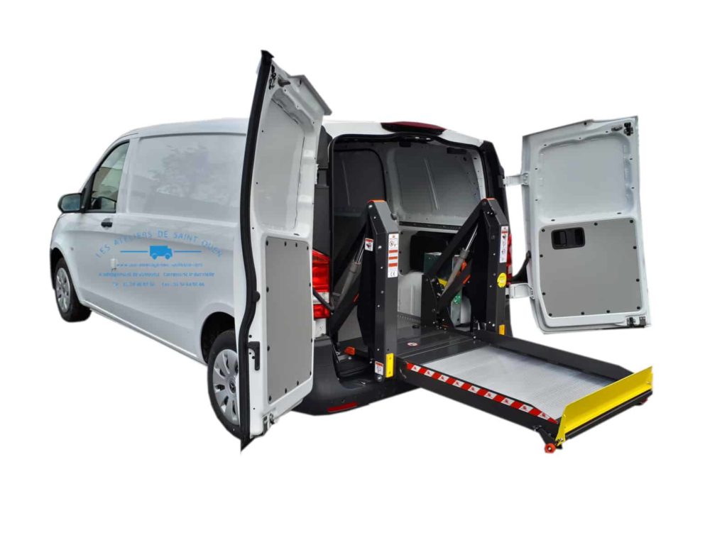 mercedes vito avec hayon intérieur
