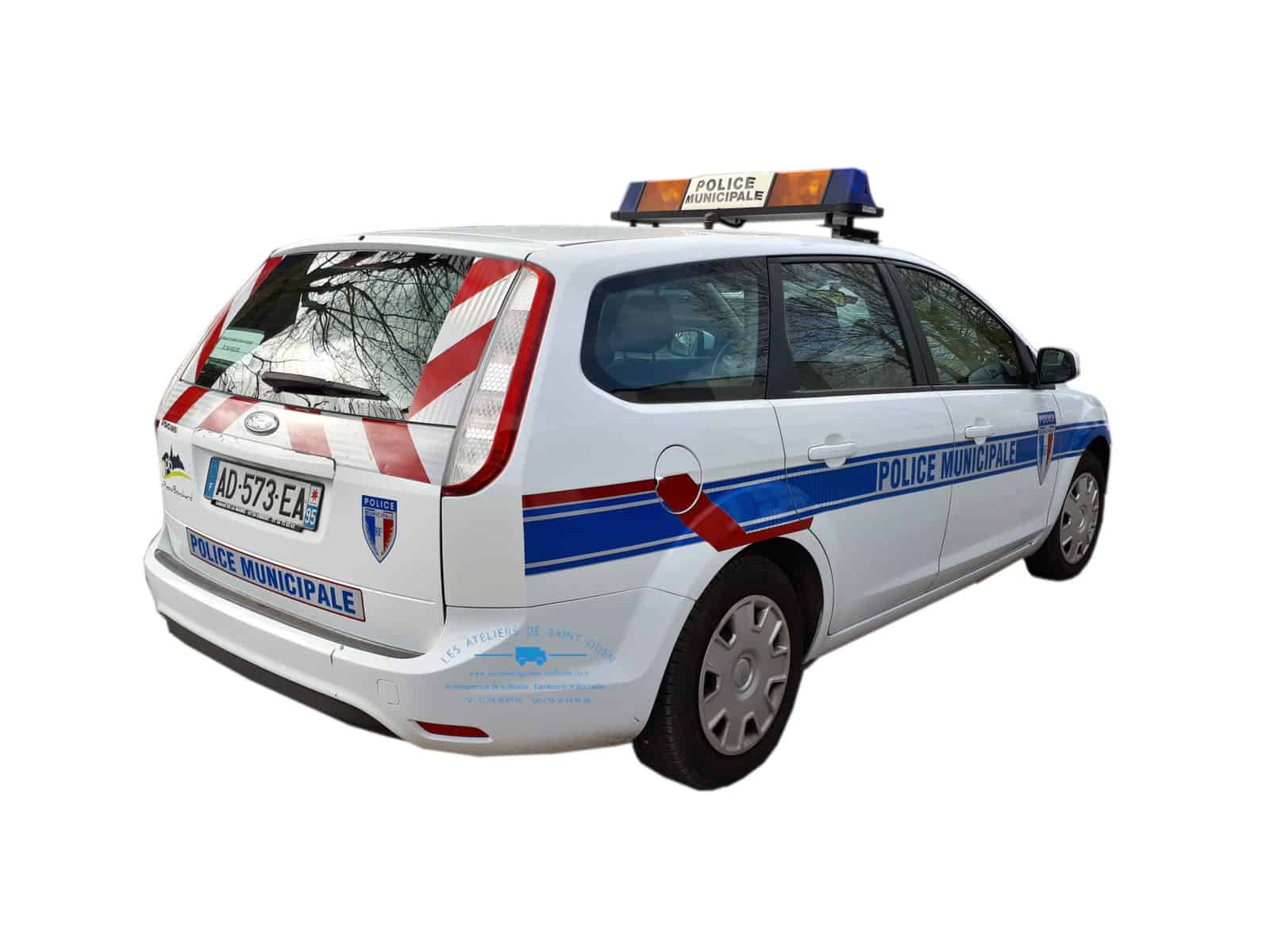 Rampe gyrophare police américaine - Équipement auto