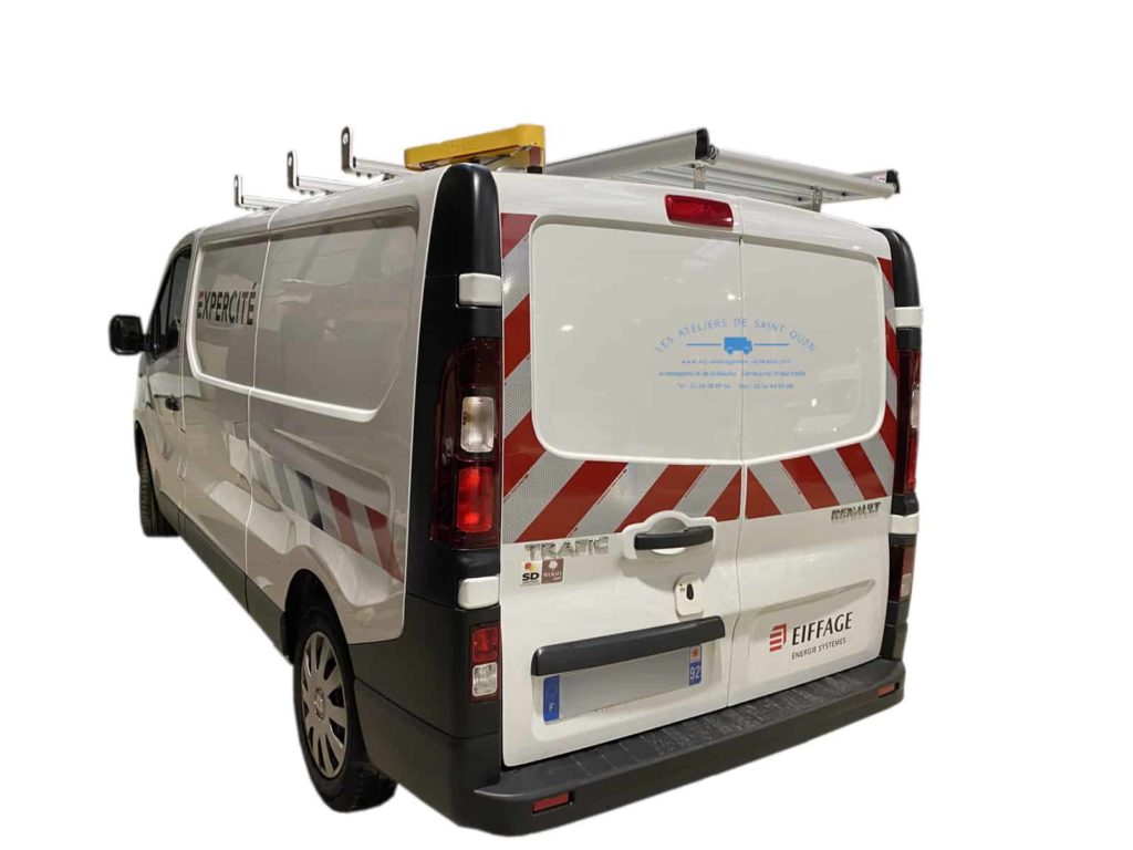 renault trafic avec demi galerie