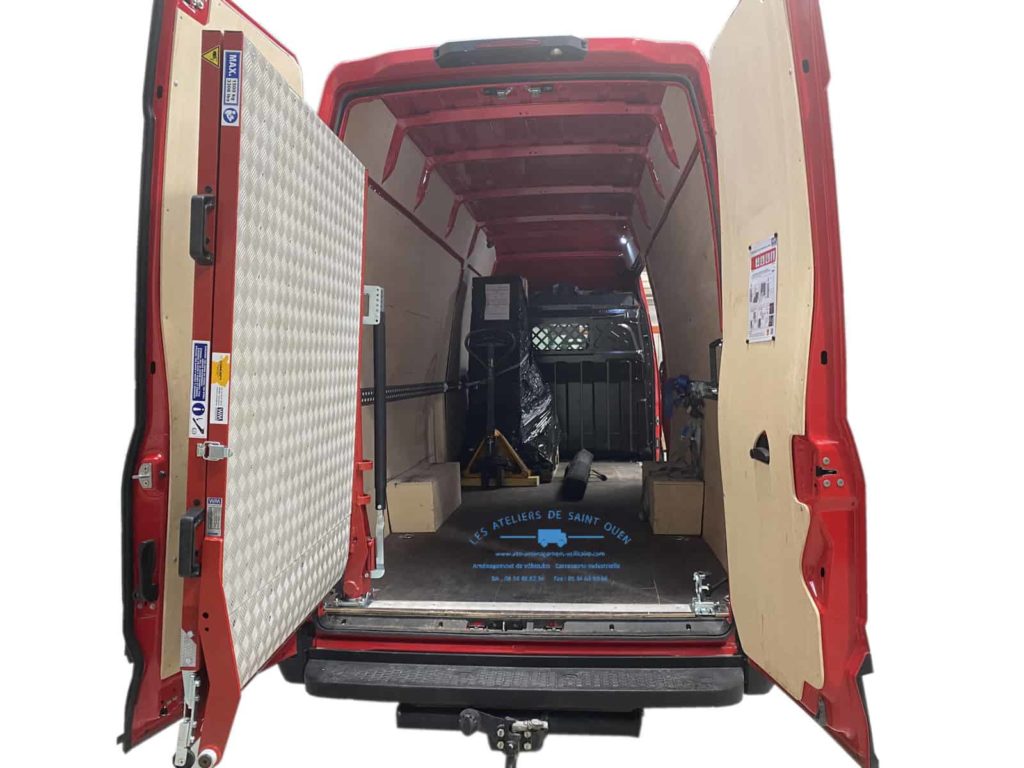 habillage utilitaire avec habillage Rampe de chargement