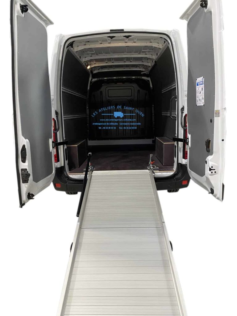 habillage utilitaire avec habillage Rampe de chargement