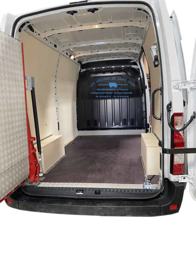 habillage utilitaire avec habillage Rampe de chargement