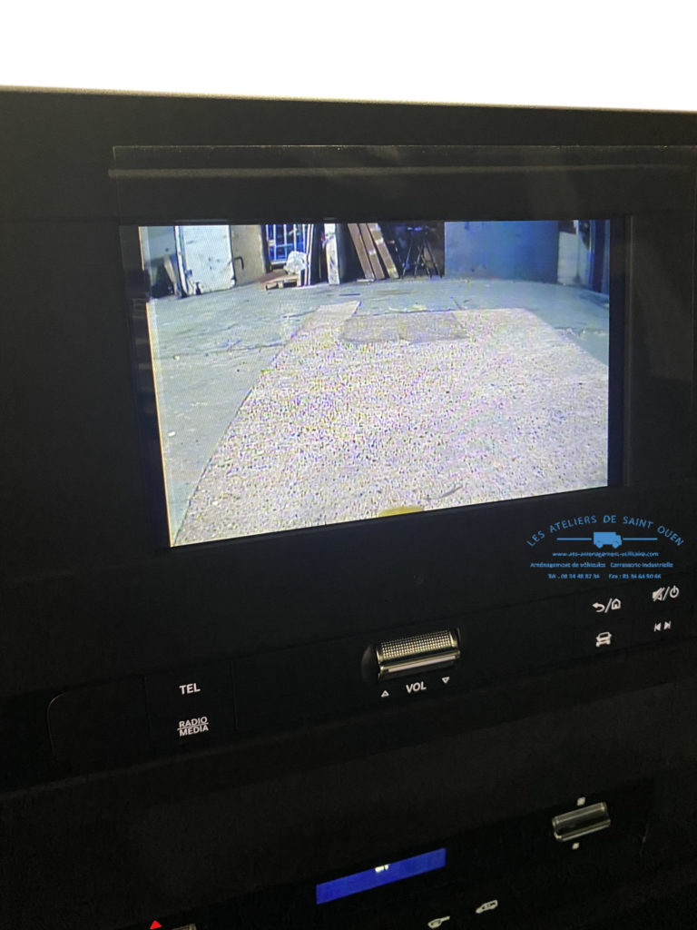 caméra de recul camion benne mercedes sprinter