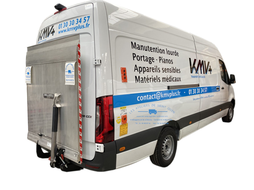 mercedes sprinter avec hayon élévateur
