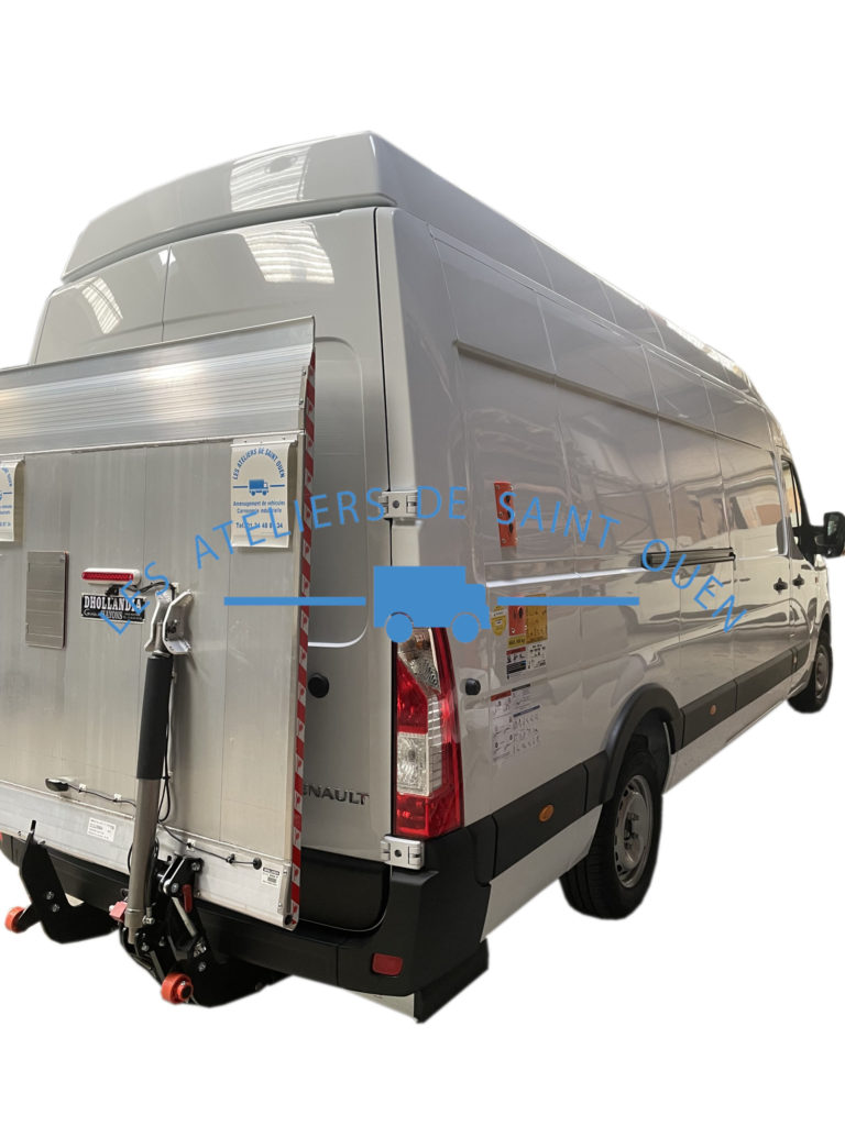 renault master avec hayon élévateur
