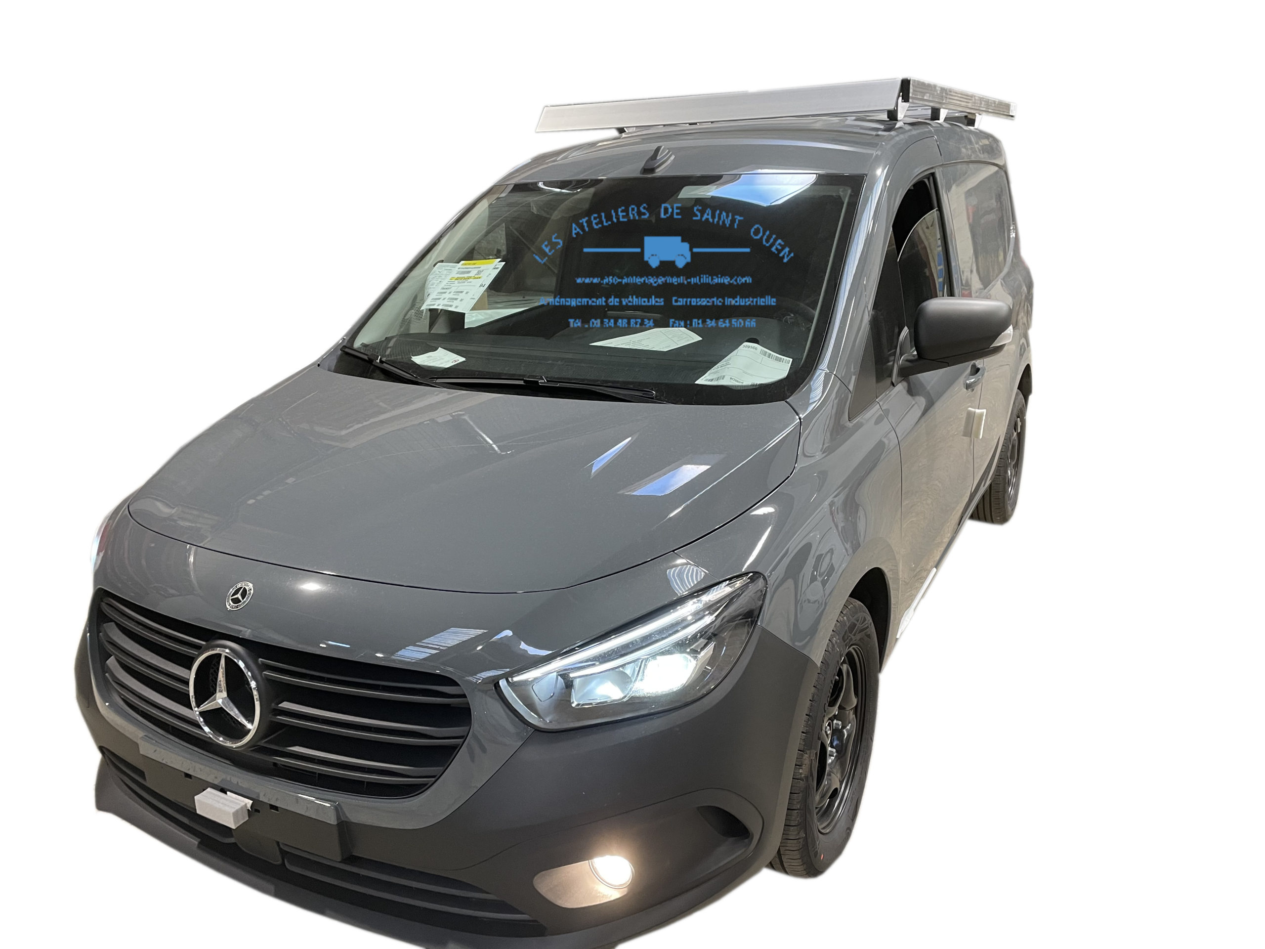 Galerie pour Mercedes Citan en aluminium - robuste et sur mesure