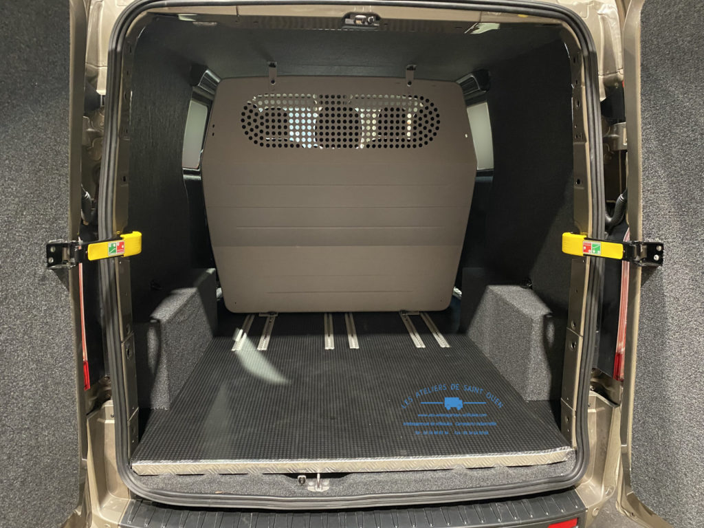 cabine approfondi 3 siège rail aéro cloison de séparation démontage rapide pour ford custom