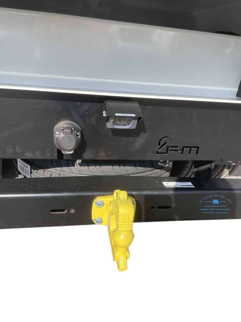 crochet mixte pour benne avec caméra