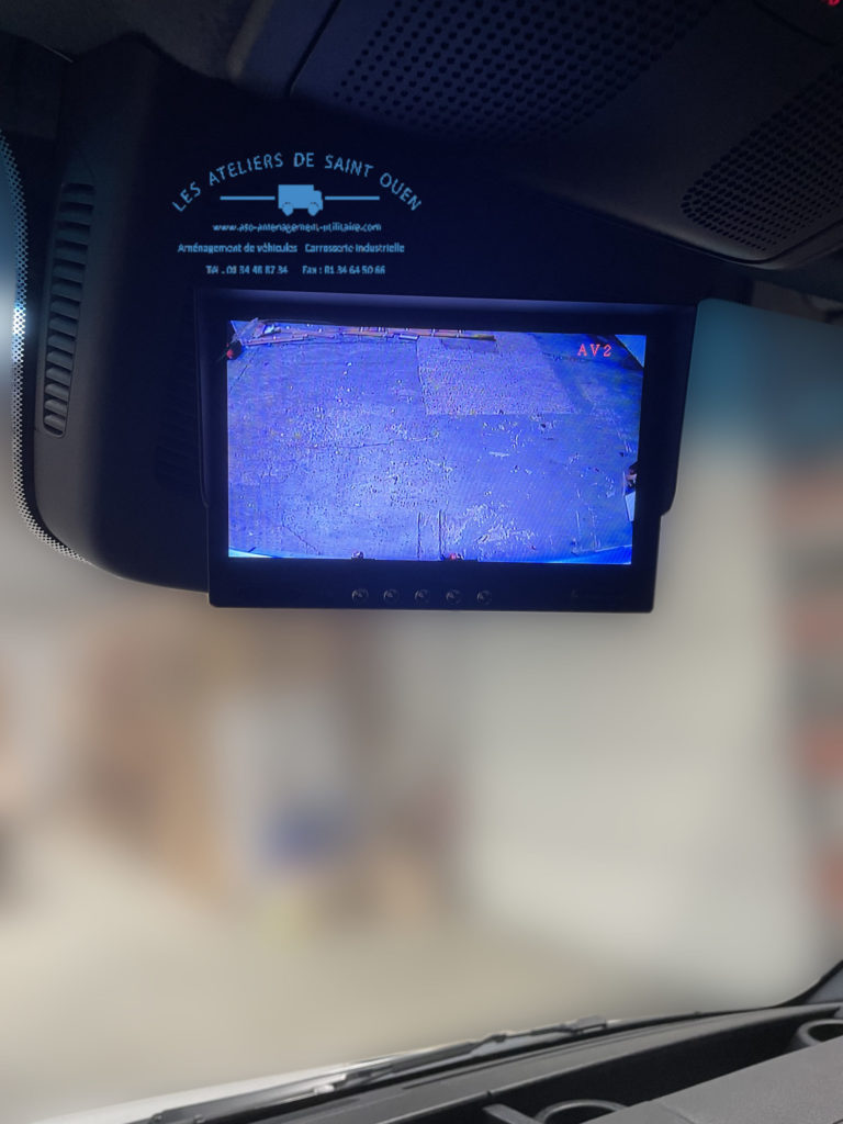 caméra de recul déporté utilitaire