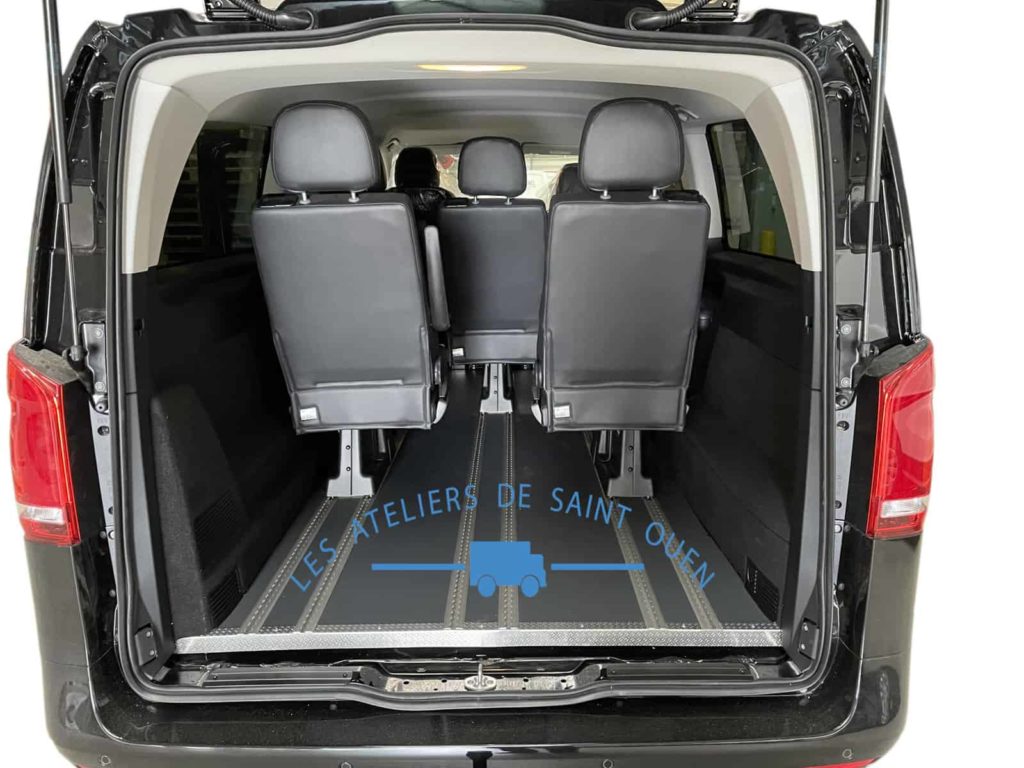 mercedes vito cabine approfondie troissiège démontage rapide
