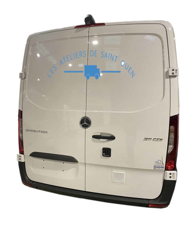 merccedes sprinter avec grille caméra eserrure mul t lock