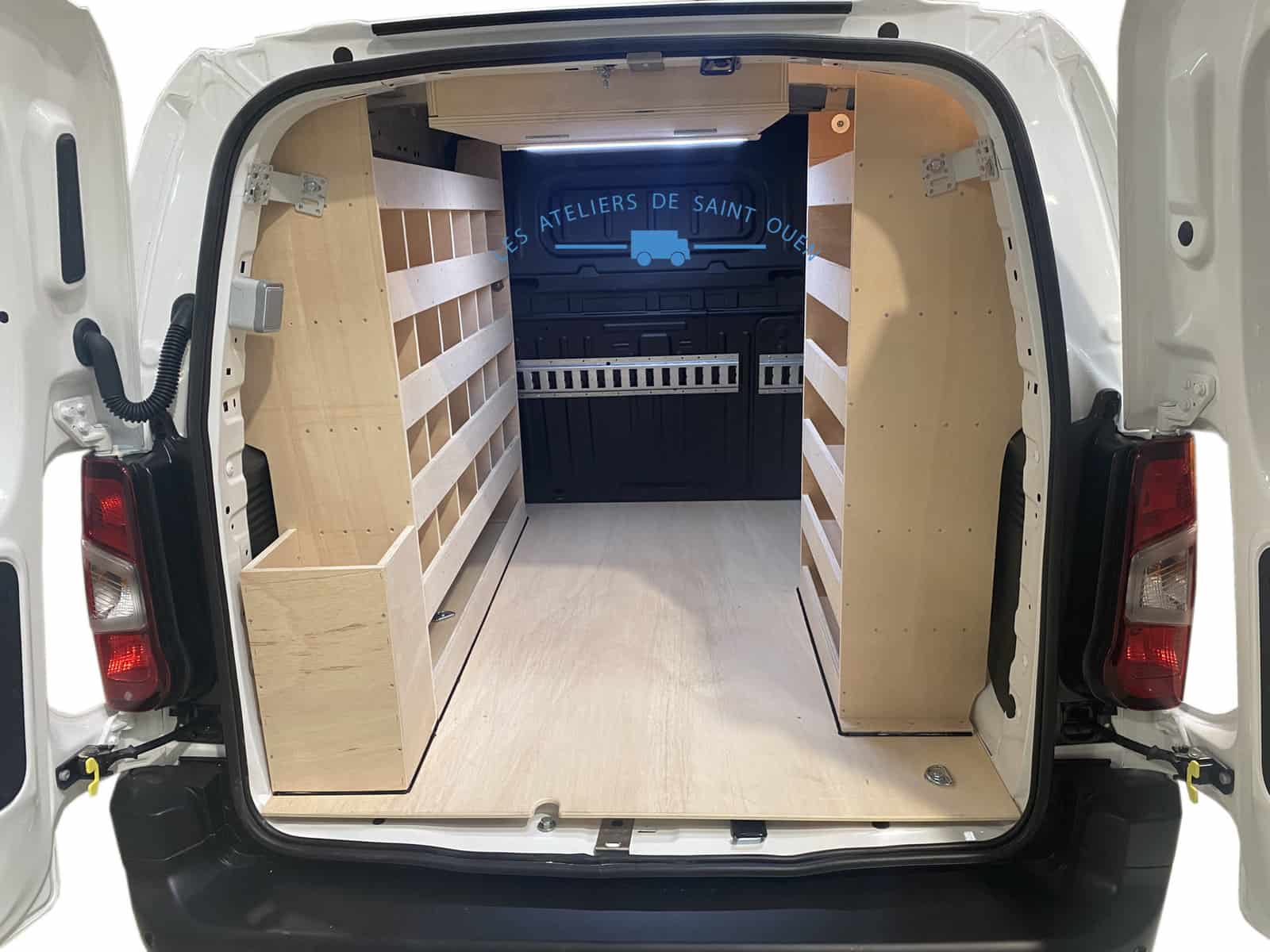 Aménagement et étagères pour fourgonnette Citroën Berlingo : Devis