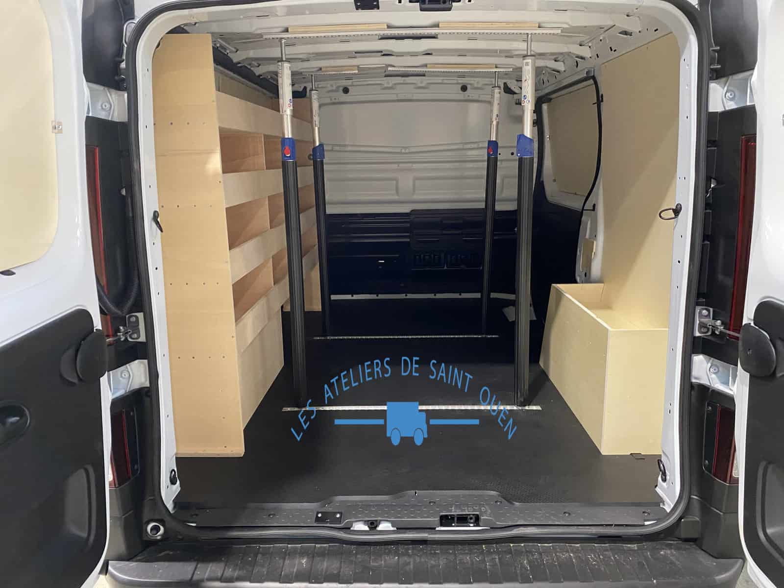 Solution d'arrimage véhicule utilitaire, transport de marchandise