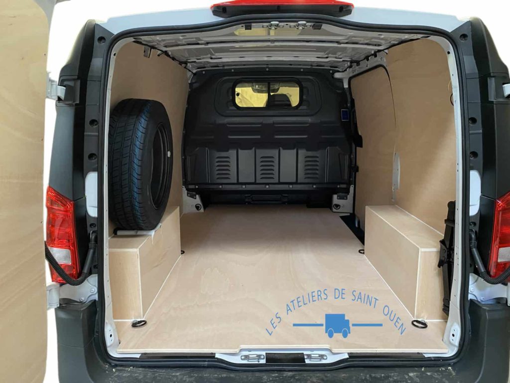 habillage en contreplaqué avec pour mercedes vito