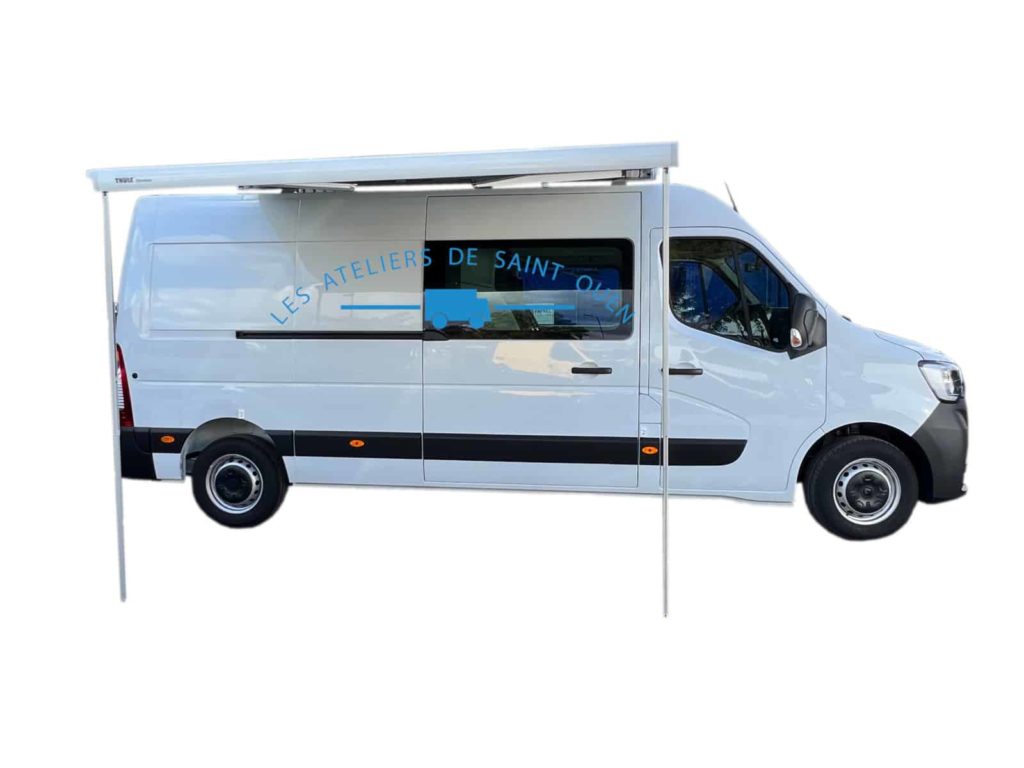 renault master avec auvent