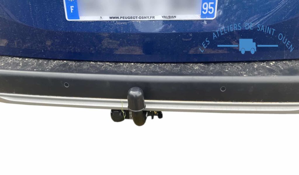 attelage lourd pour peugeot rifter