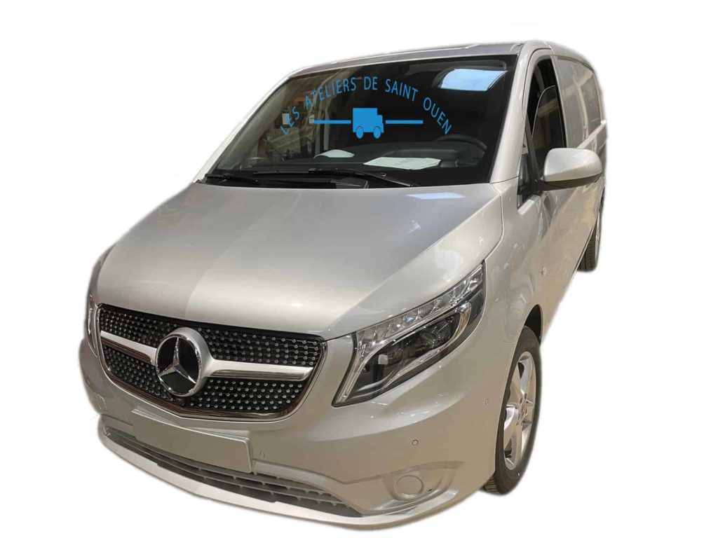 calandre chromé diamant pour mercedes vito