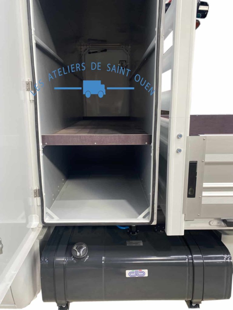 coffre contre cabine pour plateau jpm