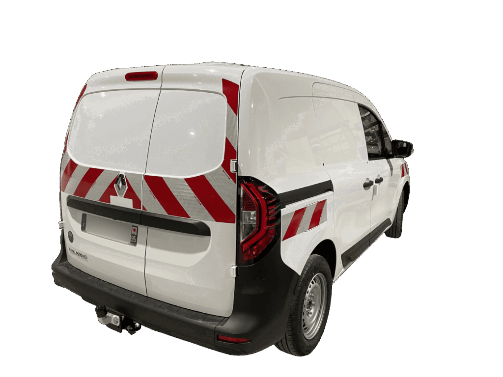 renault kangoo avec bande réfléchissante