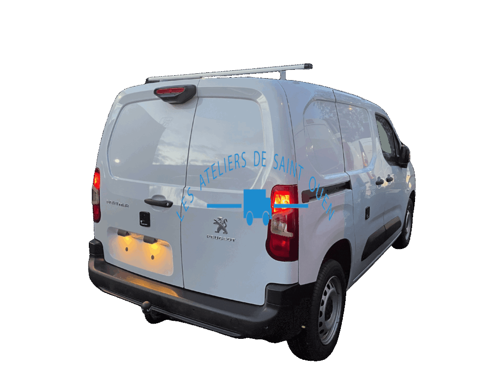 système de sécurisation multlock, 3 points arrière, 1 point latéral sur peugeot partner