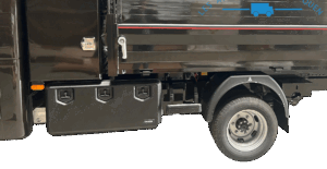 benne JPm avec coffre de rangement