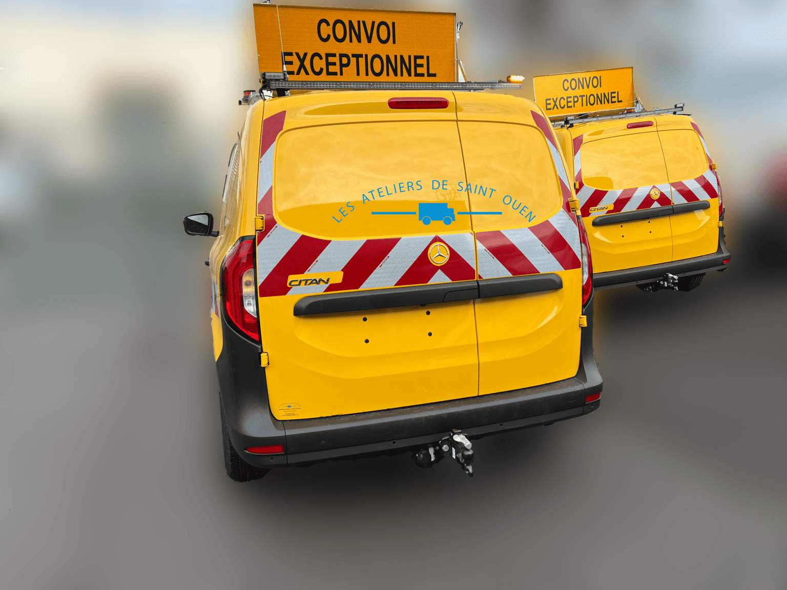 Panneau Convoi Voiture Pilote | Panneau Convoi Pilote – BFRY