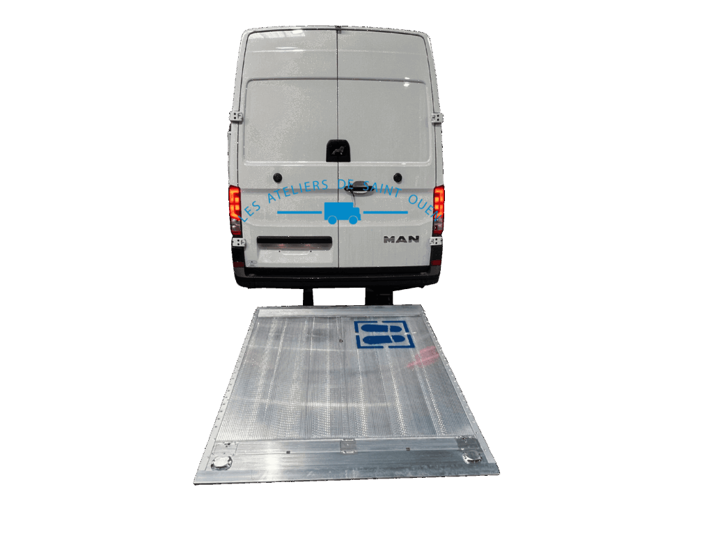 hayon élévateur man tge bar ouvert