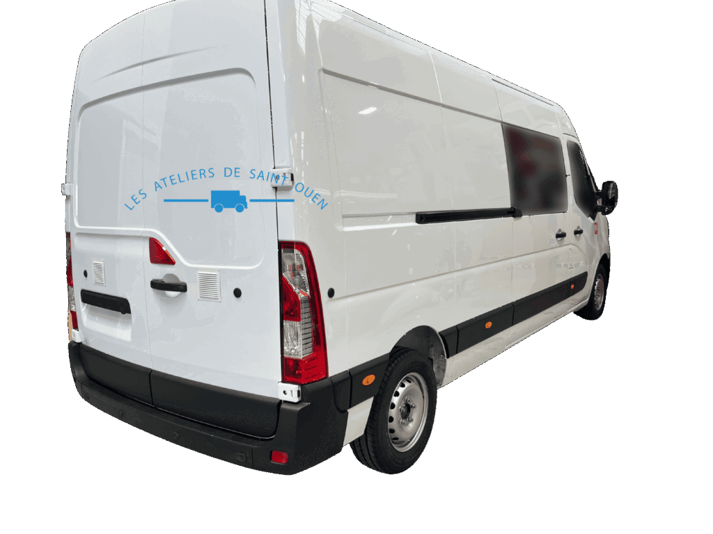 renault master avec grille aération porte arriere coté gauche