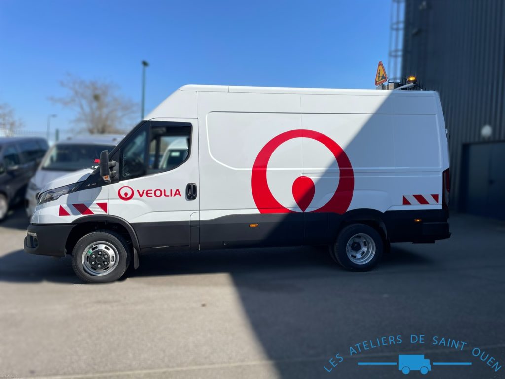 Daily avec bandes réfléchissantes flocage et barre triflash avec gyroleds