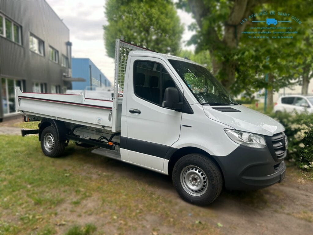 E sprinter simple cabine plateau JPM