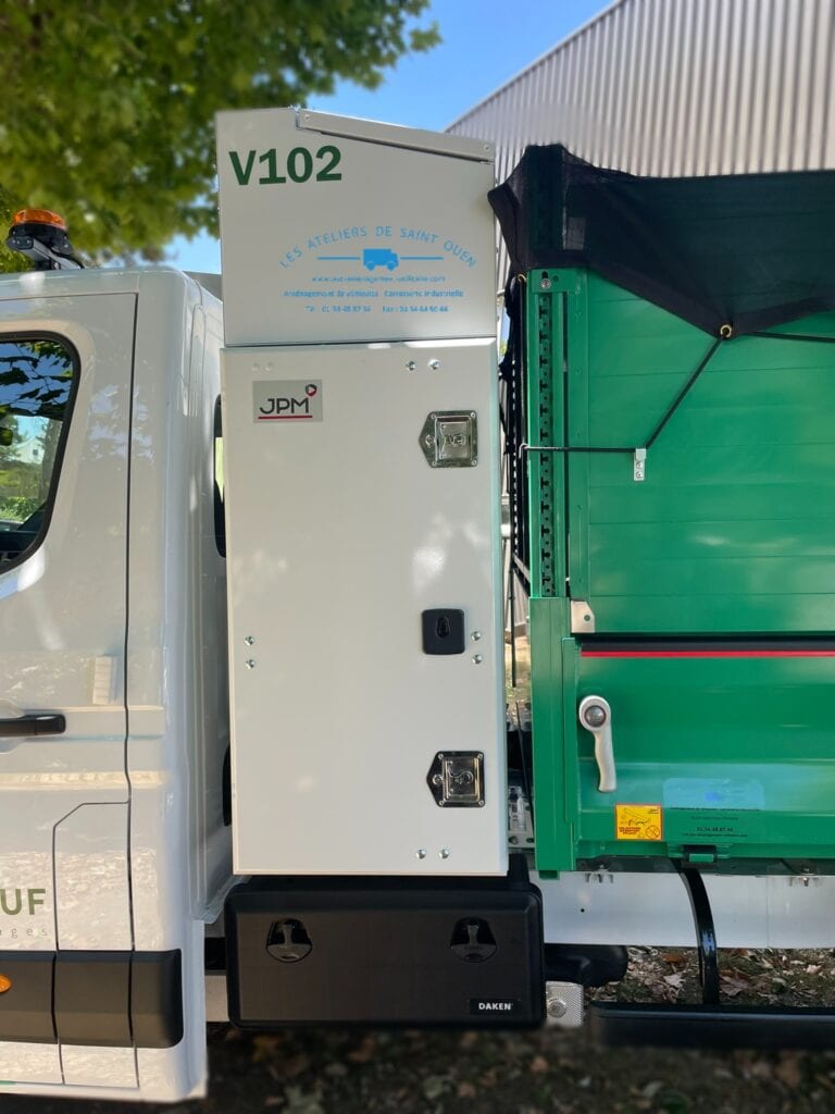 Coffre dos cabine JPM avec serrures Mul T Lock